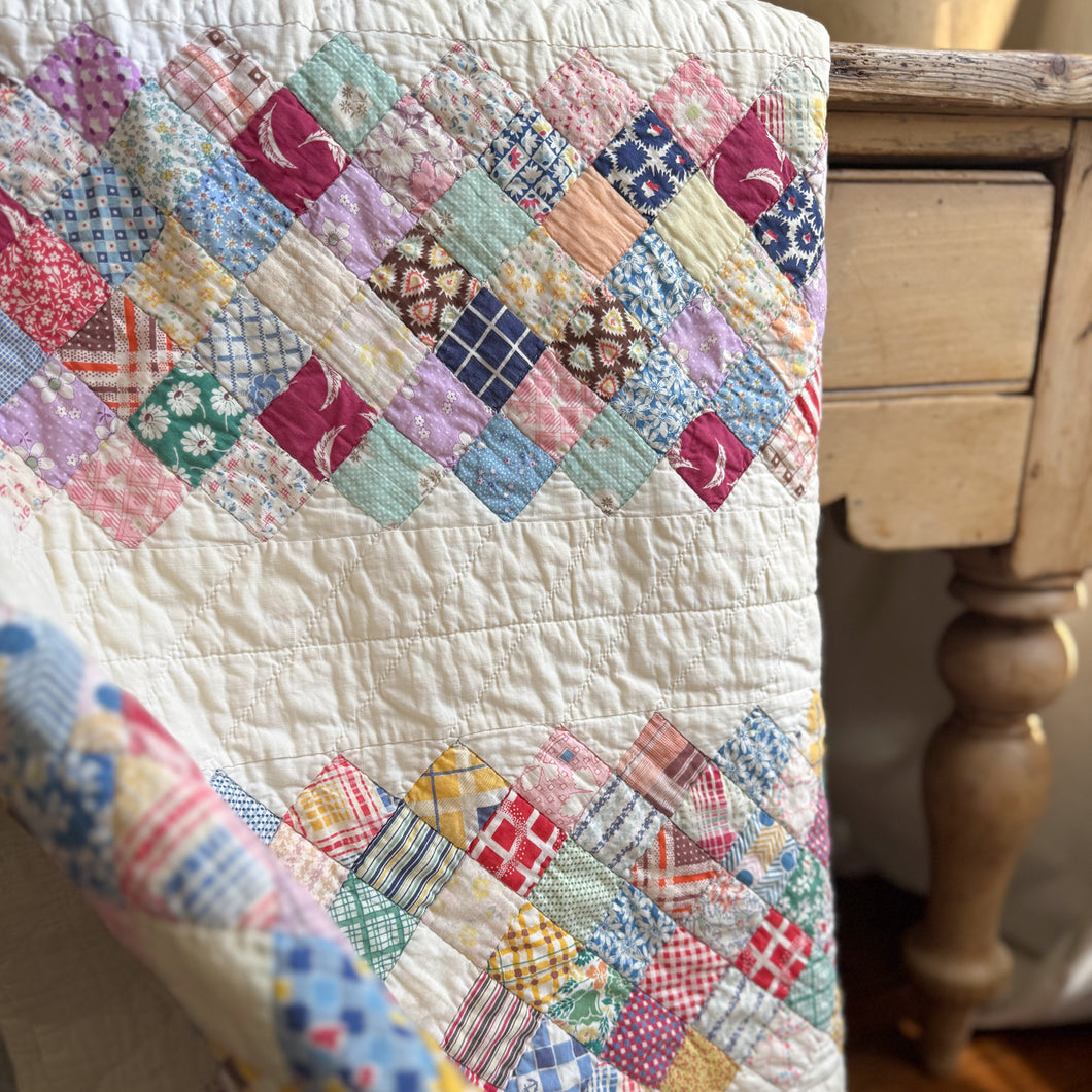 feedsack chain quilt