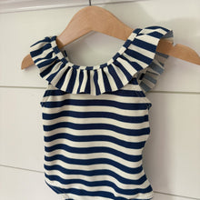 Load image into Gallery viewer, bonverano striped one-piece bathing suit
