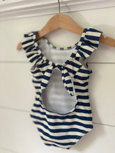 Load image into Gallery viewer, bonverano striped one-piece bathing suit
