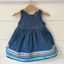 Load image into Gallery viewer, vintage gap denim overall dress
