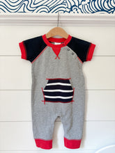 Load image into Gallery viewer, hanna andersson boys romper - 6-12 mos
