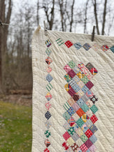 Load image into Gallery viewer, feedsack chain quilt
