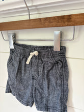 Load image into Gallery viewer, tea chambray shorts - 18-24 mos
