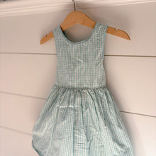 Load image into Gallery viewer, vintage baby gap blue gingham dress, 24 months
