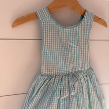 Load image into Gallery viewer, vintage baby gap blue gingham dress, 24 months
