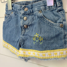 Load image into Gallery viewer, vintage koala kids denim shorts 6-9m
