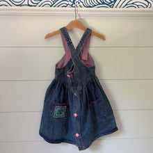 Load image into Gallery viewer, vintage kolby kids denim dress 6 girls
