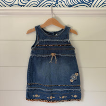 Load image into Gallery viewer, vintage y2k denim youngland dress 4t
