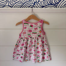 Load image into Gallery viewer, vintage Fisher Price strawberry patch dress 2t
