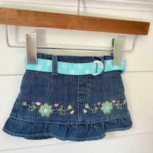 Load image into Gallery viewer, vintage y2k mon petit denim skirt 12m
