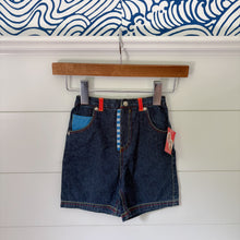 Load image into Gallery viewer, vintage fisher price denim shorts 4t
