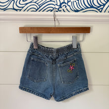 Load image into Gallery viewer, vintage barbie denim shorts 6 girls
