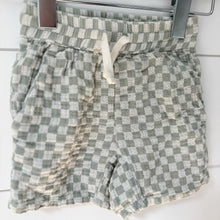 Load image into Gallery viewer, Rylee &amp; Cru Baby Boys Muslin Checkered Shorts - Size 2-3 Years

