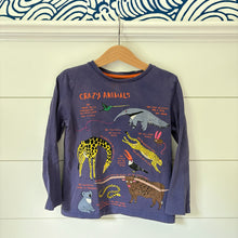 Load image into Gallery viewer, mini boden long-sleeve animal tee  6-7 years
