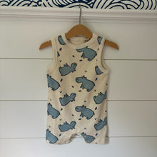 Load image into Gallery viewer, parade organic hippo romper 12-24 mos
