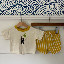 Load image into Gallery viewer, hannna andersson monkey set 6-12 months
