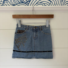 Load image into Gallery viewer, vintage y2k mary-kate &amp; ashley denim skirt 7 girls
