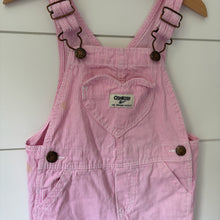 Load image into Gallery viewer, oshkosh heart overalls, 3T
