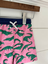 Load image into Gallery viewer, mini boden alligator swim trunks 2-3 years
