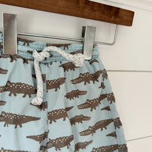 Load image into Gallery viewer, trotter's london alligator swim trunks 12-18 mos
