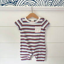 Load image into Gallery viewer, Hanna Andersson Baby Boys Striped Romper - Size 6-12 Months
