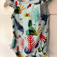 Load image into Gallery viewer, Hanna Andersson Marine Animal Girl's One-Piece Swimsuit - 3-6 mos
