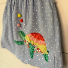 Load image into Gallery viewer, Mini Boden Turtle Applique Dress - 12-18 mos
