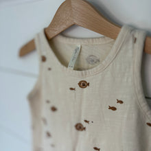 Load image into Gallery viewer, Rylee &amp; Cru Fish Romper - 6-12 Months
