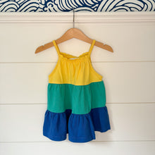 Load image into Gallery viewer, Hanna Andersson Girls Ruffled Tank Dress - Size 3T
