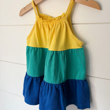 Load image into Gallery viewer, Hanna Andersson Girls Ruffled Tank Dress - Size 3T

