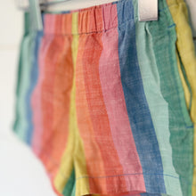 Load image into Gallery viewer, Hanna Andersson Girls Rainbow Shorts - Size 3T
