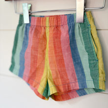 Load image into Gallery viewer, Hanna Andersson Girls Rainbow Shorts - Size 3T
