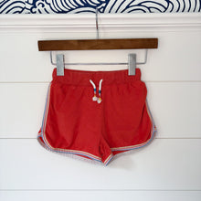 Load image into Gallery viewer, Mini Boden Girls Terrycloth Rainbow-Trimmed Shorts - Size 9 Years
