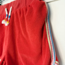 Load image into Gallery viewer, Mini Boden Girls Terrycloth Rainbow-Trimmed Shorts - Size 9 Years
