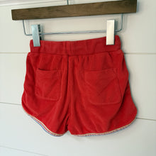 Load image into Gallery viewer, Mini Boden Girls Terrycloth Rainbow-Trimmed Shorts - Size 9 Years
