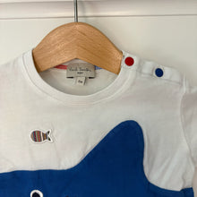 Load image into Gallery viewer, Paul Smith Baby Shark Applique Tee - 6 Mos
