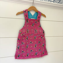 Load image into Gallery viewer, JoJo Maman Bebe Girls Toucan Overall Dress - Size 18-24 Months
