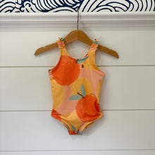 Load image into Gallery viewer, Zara Girls One-Piece Orange Swimsuit - Size 1 Year
