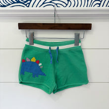 Load image into Gallery viewer, Mini Boden Girls Applique Dinosaur Shorts - Size 6 Years
