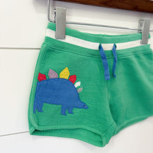 Load image into Gallery viewer, Mini Boden Girls Applique Dinosaur Shorts - Size 6 Years
