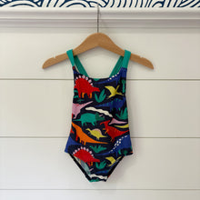 Load image into Gallery viewer, Mini Boden Girls One-Piece Dinosaur Bathing Suit - Size 2-3 Years
