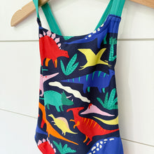 Load image into Gallery viewer, Mini Boden Girls One-Piece Dinosaur Bathing Suit - Size 2-3 Years
