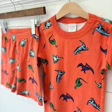 Load image into Gallery viewer, Hanna Andersson Boys Dinosaur Short Pajama Set - Size 10 Years
