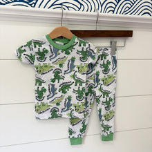 Load image into Gallery viewer, Vintage Mon Petit Boys Dinosaur Pajama Set - Size 2T
