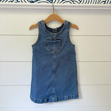 Load image into Gallery viewer, 90s Gap Denim Heart Jumper - Size 4 Years
