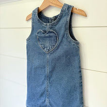 Load image into Gallery viewer, 90s Gap Denim Heart Jumper - Size 4 Years
