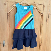 Load image into Gallery viewer, Hanna Andersson Rainbow Dress - Size 5 Years
