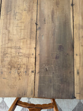 Load image into Gallery viewer, Rustic Antique Pine Tavern-Style Table
