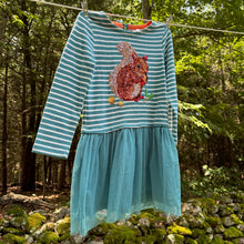 Load image into Gallery viewer, Mini Boden Sequin Squirrel Dress - Size 7-8 Years
