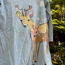 Load image into Gallery viewer, Tea Collection Deer &amp; Fawn Shirt Dress - Size 3 Years
